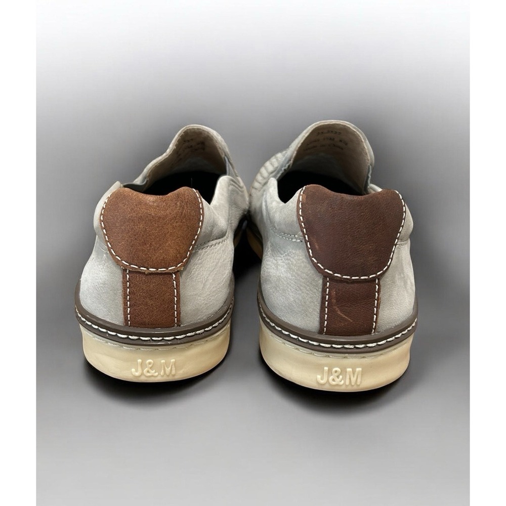 Johnston & Murphy McGuffey Woven Slip On Sheepskin Nubuck 11M - Picture 5 of 9